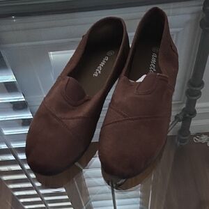 Brown Slip-On Shoes